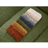 Bobochic Paris Zelena sedežna garnitura iz tkanine bouclé 232 cm Hippolyte – | Shoptok.si