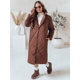 DStreet Kurtka zimowa pikowana damska brązowa | Shoptok.si