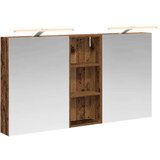  Komplet omaric za kopalnico s polico 3 pcs 130 x 14,5 x 70 cm, (5000246363) | Shoptok.si
