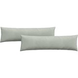  Jastučići za sofu 2 pcs Svijetlo siva 145 x 40 cm | shoptok.hr