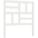  Uzglavlje za krevet bijelo 96 x 4 x 104 cm od masivne borovine | shoptok.hr