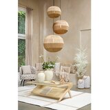 Light & Living Stolić za kavu sa staklenom pločom stola u svijetloj prirodnoj boji 70x112 cm Yuki – | shoptok.hr