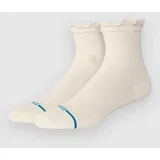 Ruffle Icon Quarter Nogavice ivory