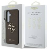 Guess GUHCS25MPGT4MBW ovitek za Samsung Galaxy S25 Plus 5G - Grained - rjav | Shoptok.si