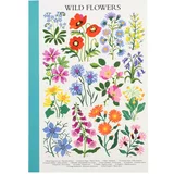 Rex London Bilježnica 60 stranica A5 format Wild Flowers -