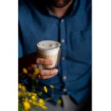 Vialli Design Steklene skodelice v kompletu za kapučino 2 ks 250 ml Livio Duo – | Shoptok.si