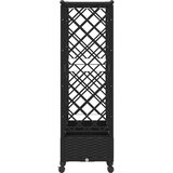  Povišeni krevet s mrežom i krovom Crna 203 x 40 x 127 cm PP | Eponuda.com