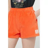 Billabong Kratke hlače ženske, oranžna barva, EBJNS00108