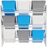 Kondela Organizator/stojalo za igrače, večbarvna/z vzorcem, DARLING TIP 3 | Shoptok.si