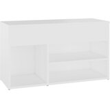  Klupa za cipele bijela 80 x 30 x 45 cm od konstruiranog drva | Eponuda.ba