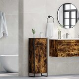  Kupaonski ormar Dimni hrast 40 x 30 x 100 cm Konstruirano drvo | shoptok.hr