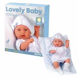  Lutka Lovely Baby 33cm sa jastukom plava | ePonuda.com