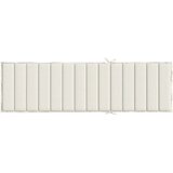  Jastuk za ležaljku prošarani krem 200 x 60 x 4 cm od tkanine | Eponuda.com