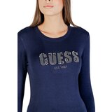 Guess Puloverji LS CN REYNA LOGO SWTR W5BR40 Z2NQ2 Modra | Shoptok.si