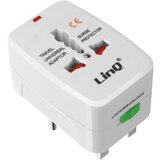 LINQ Univerzalni potovalni napajalnik, vtic UK/EU/US - bel, (21262203) Cene