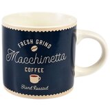 Rex London Temno modro-kremno bela keramična skodelica 350 ml Macchinetta – | Shoptok.si