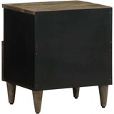  Nočne omarice 2 kosa svetlo siva 40x33x46 cm masivni les Mango, (21822054) | Shoptok.si