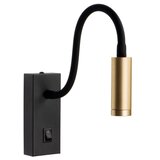 Kanlux 32519 - LED fleksibilna lampica TONIL LED/3,3W/230V crna/zlatna | Eponuda.com