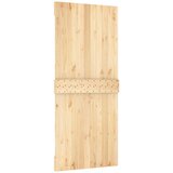  Klizna vrata 90 x 210 cm Čvrsta borovina (neobrađena) | shoptok.hr