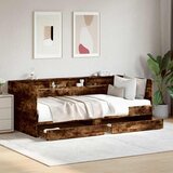  Dnevni krevet s ladicama bez madraca boja hrasta 90x200 cm | shoptok.hr