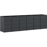  Skladištenje kanti za 6 kanti Antracit 408 x 77 5 x 121 5 cm | shoptok.hr