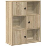 Maison Chic Knjižna omara - Knjižni regal sonoma hrast 60x24x76,5 cm inženirski les, (21724978) Cene