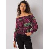 Italy Moda Blouse-DHJ-BZ-15175-2.10P-dark purple | Shoptok.si
