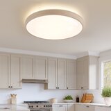  Brilagi - LED prigušiva svetiljka GLASS POOL DOUBLE LED/80W/230V 60 cm bež + daljinski upravljač | Eponuda.com