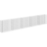  Gabionska sadilica od pocinčanog čelika 450 x 30 x 90 cm | shoptok.hr