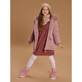 Sinsay Jakna s kapuljačom s umjetnim krznom | shoptok.hr
