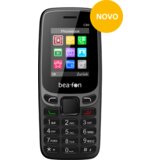 BEA-FON C80 telefon na tipke - črn | Shoptok.si