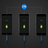 Remax data kabl Gition 3u1 za iPhone Lightning/Micro USB/Type C RC-131 crni 1m | Eponuda.com