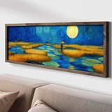 WALLXPERT LAC108-120 Multicolor Decorative Framed MDF Painting | Eponuda.com