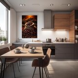 Coffee paintings for kitchen coffee bliss