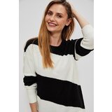 Moodo Sweater with diagonal stripes | shoptok.hr