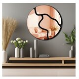 WALLXPERT dekorativno ogledalo Ozgl507 rose gold | Eponuda.com