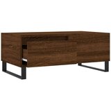  Stolić za kavu smeđa boja hrasta 90x50x36,5cm konstruirano drvo | Eponuda.com