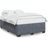 vidaXL Posteljni okvir temno siv 160x200 cm žamet Cene