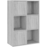 Ormarić za pohranu boja sivog hrasta sonome 60 x 29,5 x 90 cm | shoptok.hr