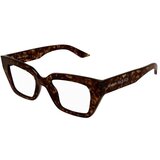 Alexander Mcqueen AM0453O 002 ONE SIZE (49) Havana/Kristalna Cene