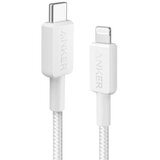 Anker 322 USB-C na Lightning pleteni kabel 0.9m bijeli Cijene