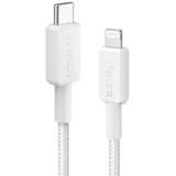 322 USB-C na Lightning pleteni kabel 0.9m bijeli