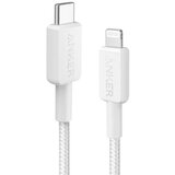 Anker 322 USB-C to Lightning pleten kabel 0,9m bel, (21101986) | Shoptok.si
