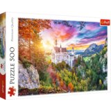 Puzzle 500 pcs. View of Neuschwanstein Castle, Germany Trefl 37427 | shoptok.hr