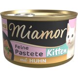  Ekonomično pakiranje Miamor pašteta 24 x 85 g - Kitten piletina | shoptok.hr