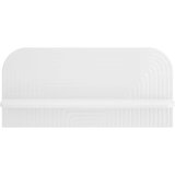  Zidna polica 2 kom. Bijela visokog sjaja 80,5 x 13,5 x 37,5 cm | shoptok.hr