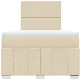  Krevet box spring s madracem krem 120 x 190 cm od tkanine | shoptok.hr