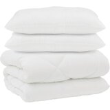  Duvet s jastucima s jastukom 3 pcs Bijelo Mikrofibra i Pero | Eponuda.com