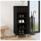  Omarica za čevlje črna 40x36x105 cm inženirski les | Shoptok.si