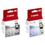Komplet kartuš Canon PG-512 + CL-513, original | Shoptok.si